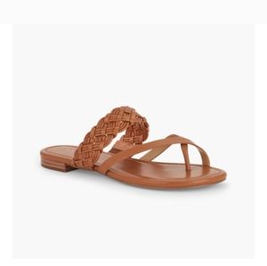 Talbots Brown Braided Sandals